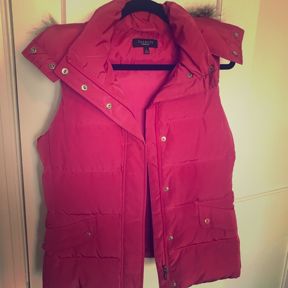 Talbots Puffer Vest with hood - Picture 1 of 4